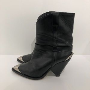Isabel Marant Black Leather Boots Black Leather